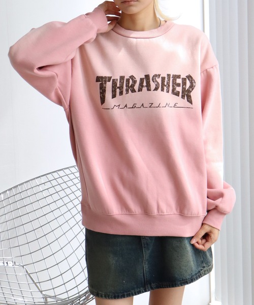セール】【THRASHER/スラッシャー】裏起毛 ヴィンテージライクフェード