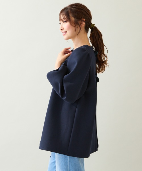 チェック切替プルオーバー（Tシャツ/カットソー）｜Rose Tiara（ローズ