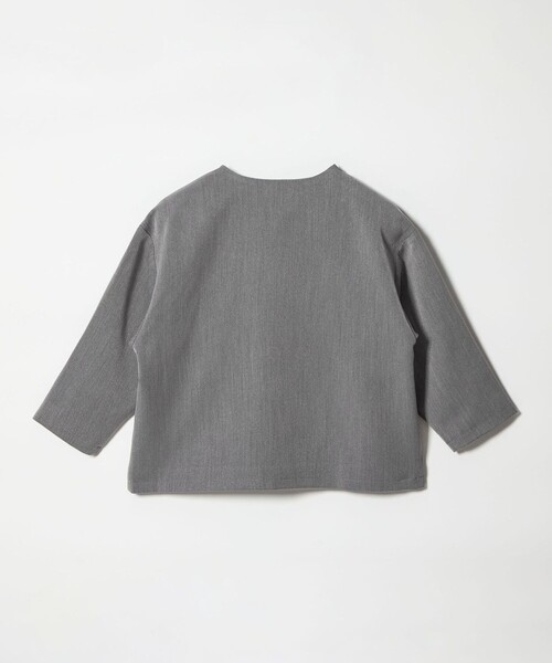 PGG◾️半袖モックネック◾️ グレー THE NORTH FACE PURPLE LABEL】7oz H/S Pocket Tee（Tシャツ