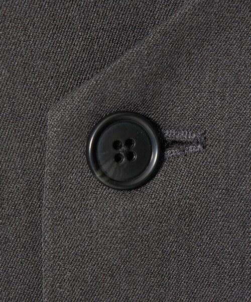 green label relaxing(グリーンレーベルリラクシング)の「ノーカラージャケット + タックパンツ セット / キッズ 110cm-130cm(スーツセット・キッズ・グレー/ダークグレー・130cm/120cm/110cm)」の10枚目の写真