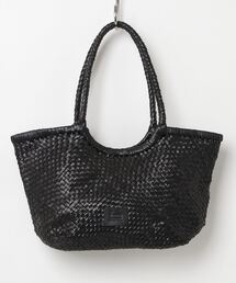 【Swaraj/スワラージ】ゴートメッシュトートバッグ(手編み)ブラック
