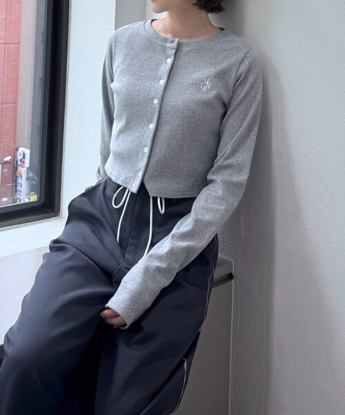 刺繍カーディガン（カーディガン/ボレロ）｜mline（エムライン）の