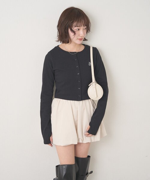 現行品♡M♡ダイアグラムボレロ 刺繍カーディガン（カーディガン/ボレロ）｜mline（エムライン