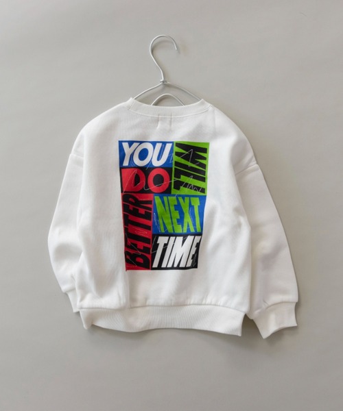 DRC branshes（ディーアールシーブランシェス）の「【DRC/裏起毛】アソートグラフィックトレーナー（スウェット・キッズ・ブラック/その他4/ダークグリーン/ブルー/ライム/ホワイト/杢グレー/フューシャピンク/その他5/その他2/その他1/その他3・150/140/160/110/100/120/130）」の9枚目の写真