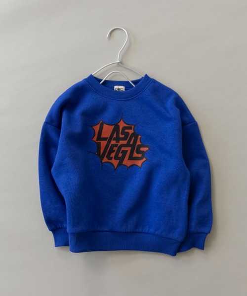 DRC branshes（ディーアールシーブランシェス）の「【DRC/裏起毛】アソートグラフィックトレーナー（スウェット・キッズ・ブラック/その他4/ダークグリーン/ブルー/ライム/ホワイト/杢グレー/フューシャピンク/その他5/その他2/その他1/その他3・150/140/160/110/100/120/130）」の6枚目の写真