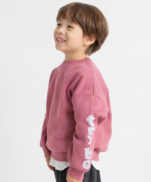 DRC branshes（ディーアールシーブランシェス）の「【DRC/裏起毛】アソートグラフィックトレーナー（スウェット・キッズ・ブラック/その他4/ダークグリーン/ブルー/ライム/ホワイト/杢グレー/フューシャピンク/その他5/その他2/その他1/その他3・150/140/160/110/100/120/130）」の7枚目の写真