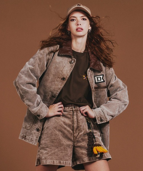 セール】コーデュロイヴィンテージワークジャケット（ブルゾン