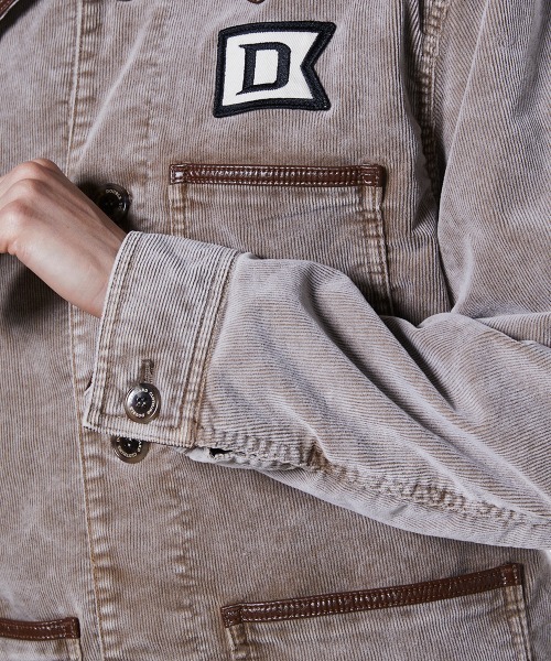 セール】コーデュロイヴィンテージワークジャケット（ブルゾン