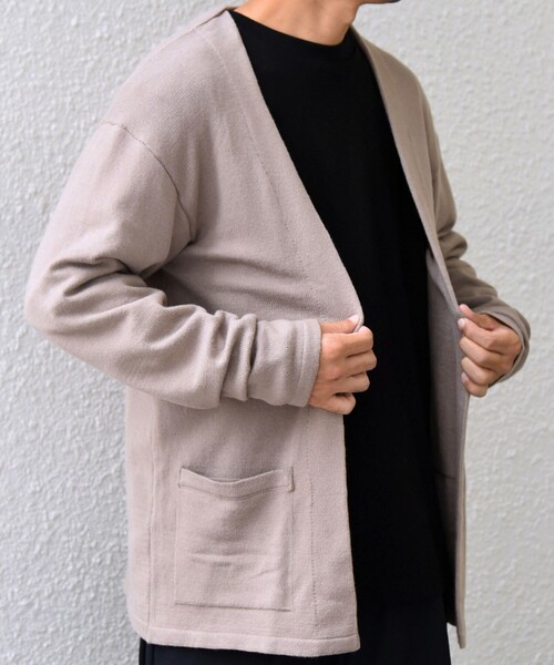 SHIPS any: (возможно ручная стирка) мешковатая рубашка‑кардиган No‑Button Cardigan ◇