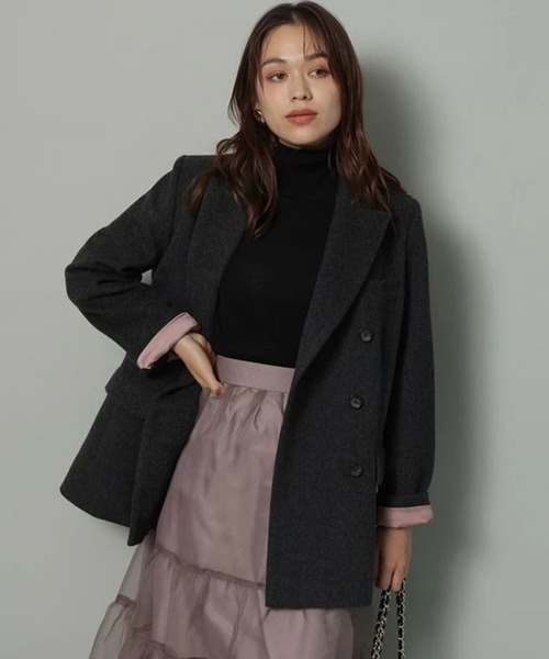 Wボタンジャコット（ダウンジャケット/コート）｜Arpege story