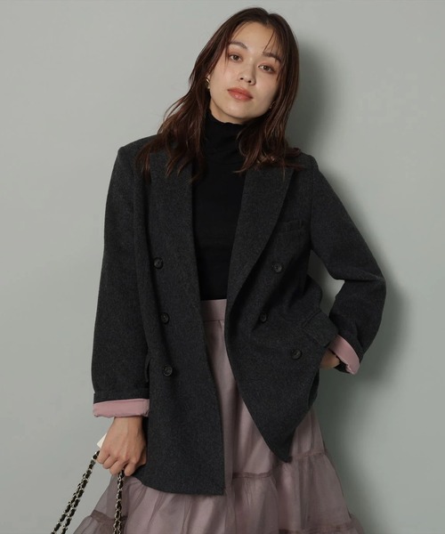 Wボタンジャコット（ダウンジャケット/コート）｜Arpege story