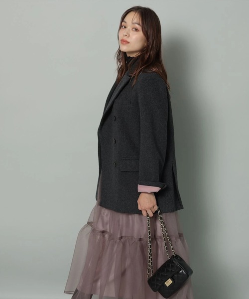 Wボタンジャコット（ダウンジャケット/コート）｜Arpege story