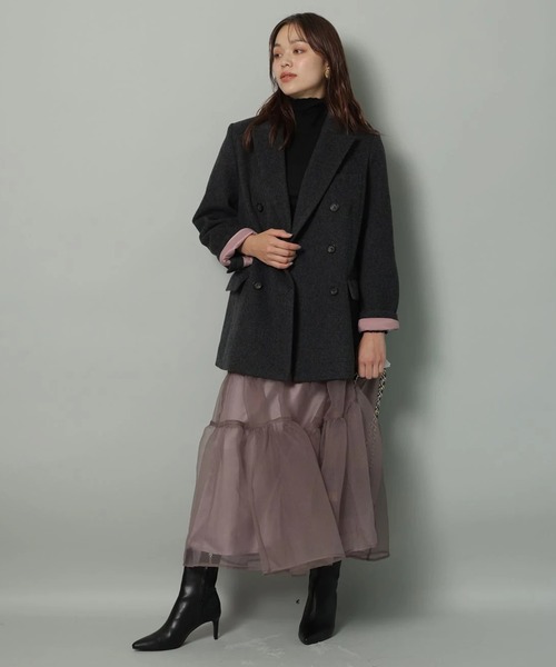 Wボタンジャコット（ダウンジャケット/コート）｜Arpege story