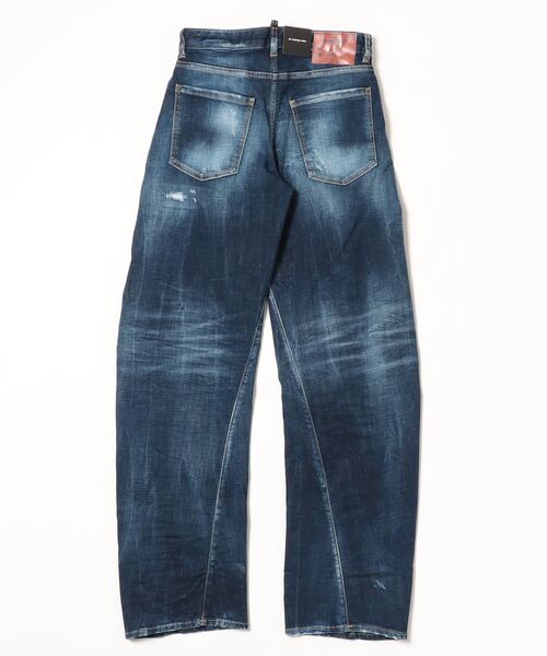 セール】D2 Twisted Jean Dark Moody Blues Wash/0252（デニムパンツ