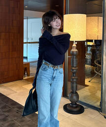 FREE'S MART | ◆【RIO企画】袖口ボタンオフショルニット〈MFM〉(ニット/セーター)