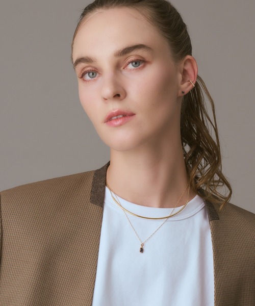 agete（アガット）の「K5紫金石／クォーツチャーム（チャーム・レディース・ブラック系その他・FREE）」の3枚目の写真