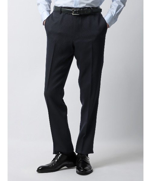 SUIT SQUARE(スーツスクエア)の「最高パンツ テーパードパンツ ウォッシャブル NONIRON ストレッチ ポリエステル(スラックス・メンズ・ベージュ系/ブラウン系/ネイビー系・M/L/SS/3L/LL/S)」の3枚目の写真