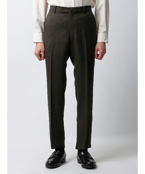 SUIT SQUARE(スーツスクエア)の「最高パンツ テーパードパンツ ウォッシャブル NONIRON ストレッチ ポリエステル(スラックス・メンズ・ベージュ系/ブラウン系/ネイビー系・M/L/SS/3L/LL/S)」の7枚目の写真