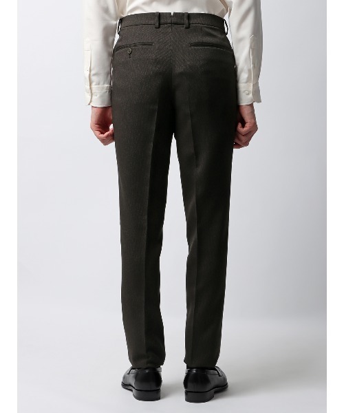 SUIT SQUARE(スーツスクエア)の「最高パンツ テーパードパンツ ウォッシャブル NONIRON ストレッチ ポリエステル(スラックス・メンズ・ベージュ系/ブラウン系/ネイビー系・M/L/SS/3L/LL/S)」の9枚目の写真