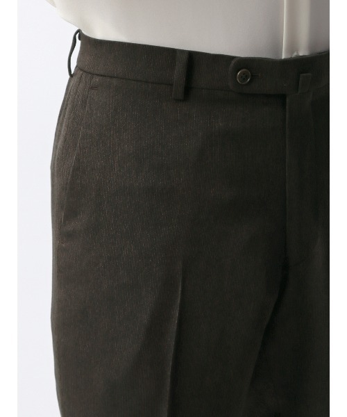 SUIT SQUARE(スーツスクエア)の「最高パンツ テーパードパンツ ウォッシャブル NONIRON ストレッチ ポリエステル(スラックス・メンズ・ベージュ系/ブラウン系/ネイビー系・M/L/SS/3L/LL/S)」の10枚目の写真