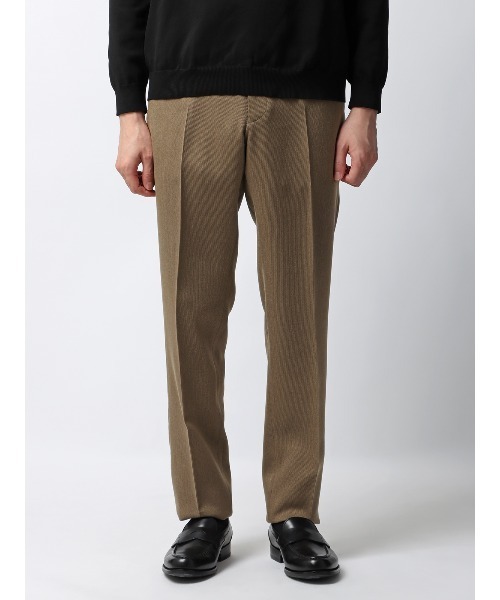 SUIT SQUARE(スーツスクエア)の「最高パンツ テーパードパンツ ウォッシャブル NONIRON ストレッチ ポリエステル(スラックス・メンズ・ベージュ系/ブラウン系/ネイビー系・M/L/SS/3L/LL/S)」の15枚目の写真