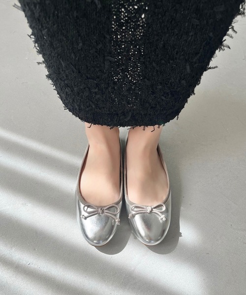 31 Sons de mode（トランテアン　ソン　ドゥ　モード）の「バレエシューズ/R-4006（バレエシューズ・レディース・レッド/ベージュ/グレー/シルバー/ブラック系その他2・35/36/37/38/39/40/41/34/42/33/43）」の5枚目の写真