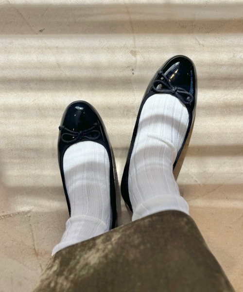 31 Sons de mode（トランテアン　ソン　ドゥ　モード）の「バレエシューズ/R-4006（バレエシューズ・レディース・レッド/ベージュ/グレー/シルバー/ブラック系その他2・35/36/37/38/39/40/41/34/42/33/43）」の2枚目の写真