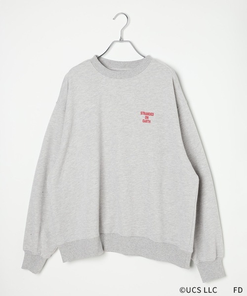 LEPSIM（レプシィム）の「【CINEMA／シネマ】E.T.スウェット　599513（スウェット・レディース・レッド/グレー・FREE）」の2枚目の写真