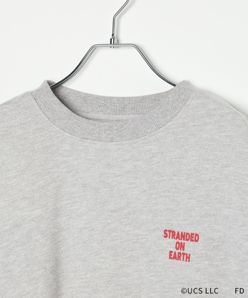 LEPSIM（レプシィム）の「【CINEMA／シネマ】E.T.スウェット　599513（スウェット・レディース・レッド/グレー・FREE）」の4枚目の写真