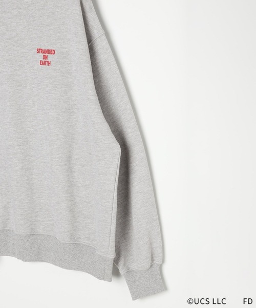 LEPSIM（レプシィム）の「【CINEMA／シネマ】E.T.スウェット　599513（スウェット・レディース・レッド/グレー・FREE）」の5枚目の写真