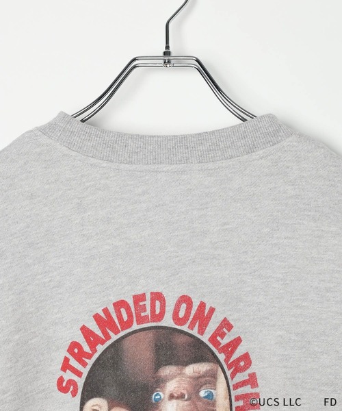 LEPSIM（レプシィム）の「【CINEMA／シネマ】E.T.スウェット　599513（スウェット・レディース・レッド/グレー・FREE）」の7枚目の写真