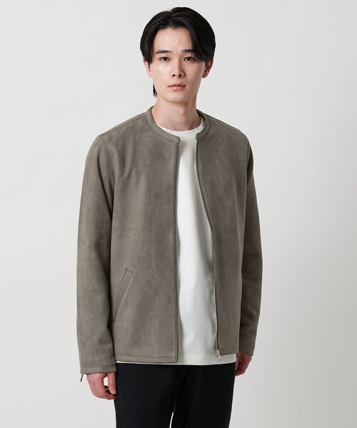 スエードライク ライダース ジャケット＜A DAY IN THE LIFE