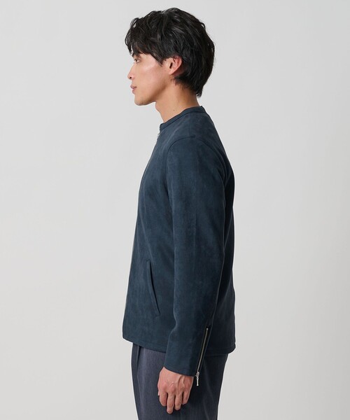 セール】スエードライク ライダース ジャケット＜A DAY IN THE LIFE