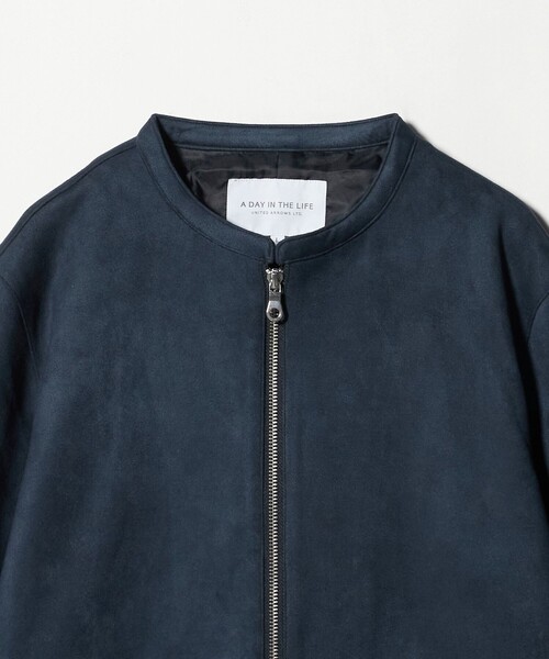 A DAY IN THE LIFE united arrows ジャケット　XL セール】スエードライク ライダース ジャケット＜A DAY IN THE LIFE