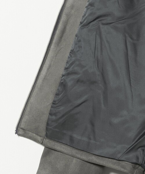 セール】スエードライク ライダース ジャケット＜A DAY IN THE LIFE