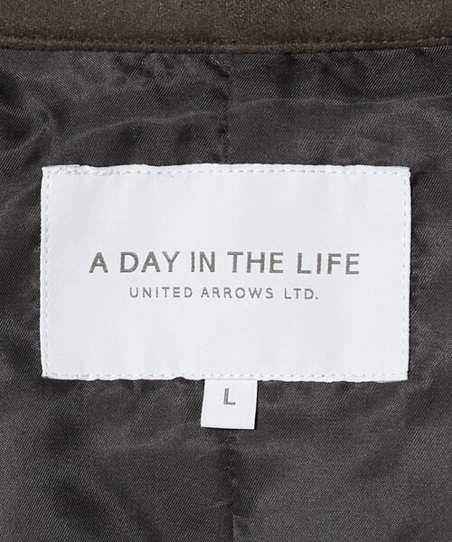 セール】スエードライク ライダース ジャケット＜A DAY IN THE LIFE