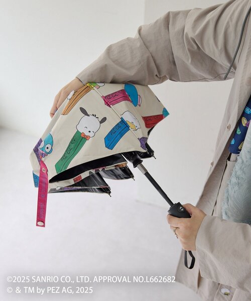 【未使用・希少】PEZ（ペッツ）× ear イアパピヨネ　晴雨兼用 折り畳み傘 m86106396507_1.jpg?1717929687