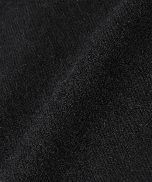 NANO universe（ナノユニバース）の「アンゴラ混ライトクルーネックニット（ニット/セーター・メンズ・ブラック/ライトピンク/サックスブルー/チャコール/モカ・L/M）」の21枚目の写真