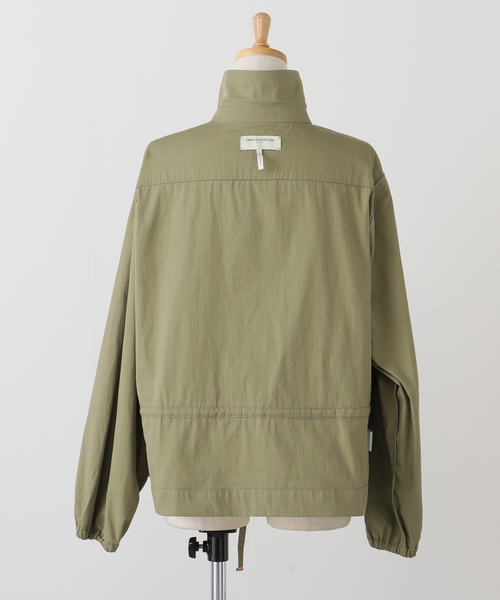 SLOBE IENA（スローブイエナ）の「ONE TEASPOON/ワンティースプーン シャツジャケット TIE WAIST COTTON SHI（ブルゾン・レディース・カーキ・FREE）」の19枚目の写真