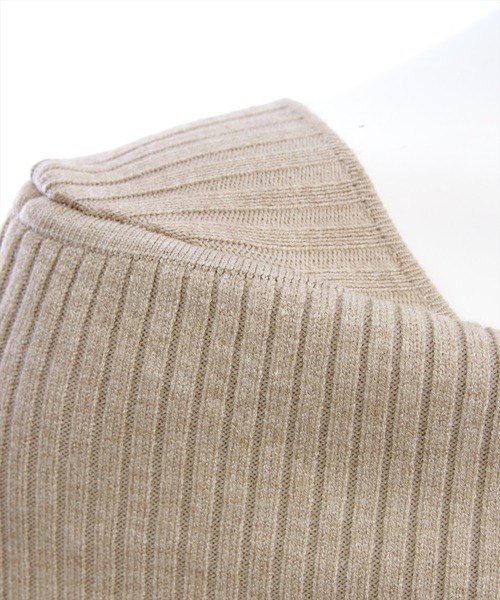 CLEAR BASIC（クリアベーシック）の「オフショル風ニットワンピース[大人 フェミニン 上品]≪AW新作≫（ワンピース・レディース・アイボリー/グレイッシュベージュ/杢グレー・F）」の15枚目の写真