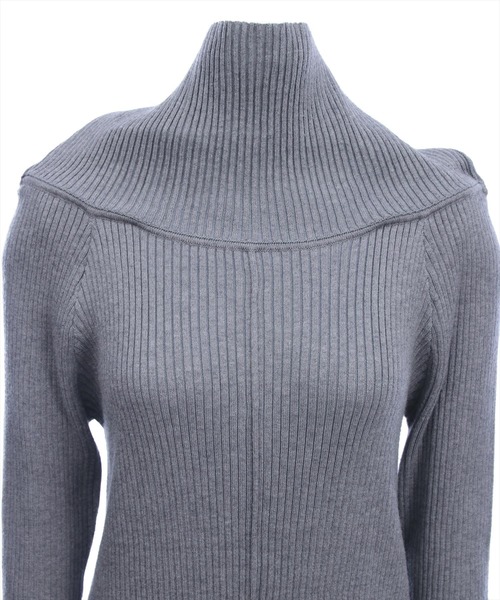 CLEAR BASIC（クリアベーシック）の「オフショル風ニットワンピース[大人 フェミニン 上品]≪AW新作≫（ワンピース・レディース・アイボリー/グレイッシュベージュ/杢グレー・F）」の13枚目の写真