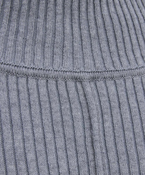 CLEAR BASIC（クリアベーシック）の「オフショル風ニットワンピース[大人 フェミニン 上品]≪AW新作≫（ワンピース・レディース・アイボリー/グレイッシュベージュ/杢グレー・F）」の14枚目の写真