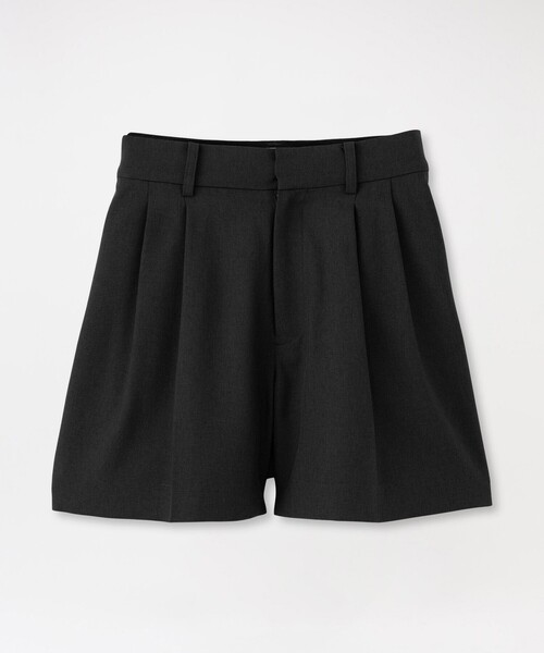 LOVELESS（ラブレス）の「タックショートパンツ（その他パンツ・レディース・ブラック/ブラウン系その他3・34/36）」の4枚目の写真