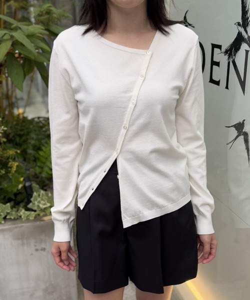 LOVELESS（ラブレス）の「タックショートパンツ（その他パンツ・レディース・ブラック/ブラウン系その他3・34/36）」の6枚目の写真