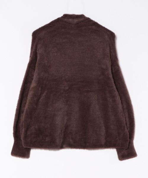 Jines（ジネス）の「フェザー調カーディガン（カーディガン/ボレロ・レディース・ブラウン/グレー・38）」の19枚目の写真