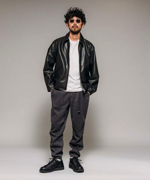 FREAK'S STORE(フリークスストア)の「リラックスフィット ニットフリース イージージョガーパンツ / KNIT FLEECE EASY JOGGER(その他パンツ・メンズ・チャコールグレー/オリーブ/ブラック/グレー・MEDIUM/LARGE)」の8枚目の写真