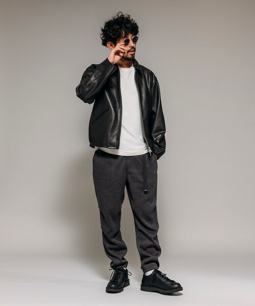 FREAK'S STORE(フリークスストア)の「リラックスフィット ニットフリース イージージョガーパンツ / KNIT FLEECE EASY JOGGER(その他パンツ・メンズ・チャコールグレー/オリーブ/ブラック/グレー・MEDIUM/LARGE)」の11枚目の写真