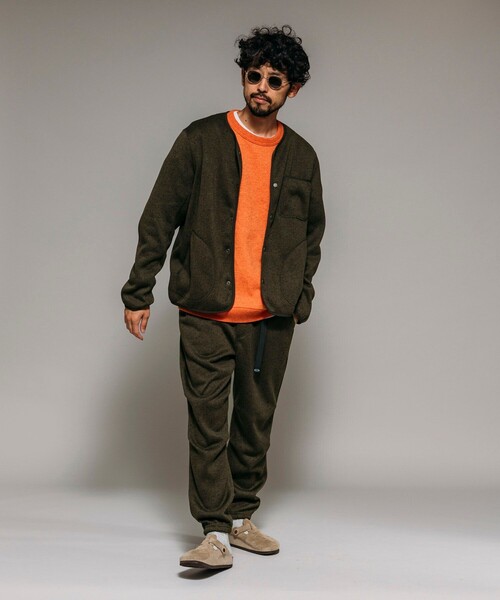 FREAK'S STORE(フリークスストア)の「リラックスフィット ニットフリース イージージョガーパンツ / KNIT FLEECE EASY JOGGER(その他パンツ・メンズ・チャコールグレー/オリーブ/ブラック/グレー・MEDIUM/LARGE)」の19枚目の写真
