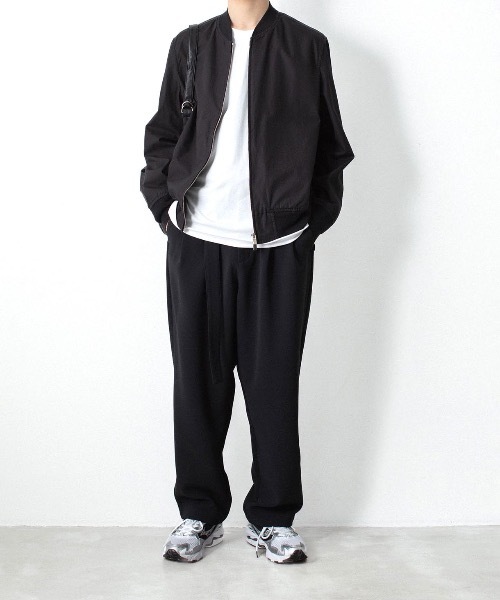 ATTACHMENT（アタッチメント）の「コットン ダブルフェイス スリムフィット L/S TEE / COTTON DOUBLE FACE SLIM FIT L/S TEE（Tシャツ/カットソー・メンズ・ダークベージュ/ダークグレー/ブラウン/ホワイト/ブラック・3/2/1）」の21枚目の写真