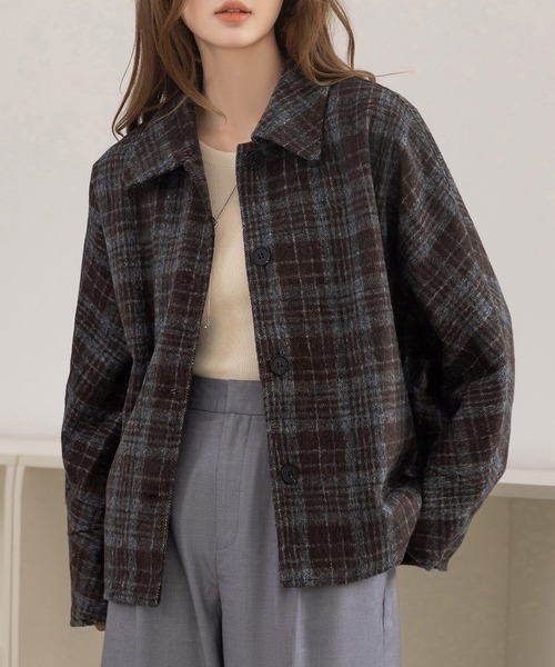 セール】【裏キルティング/前後アシメで後ろ姿カバーアップ】長袖